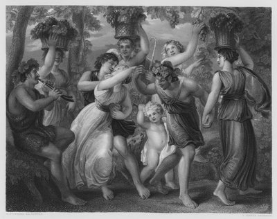 ヴィンテージ、ヴァーノンギャラリーの写真より 作： Thomas Stothard